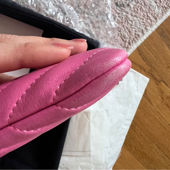 Chanel Pink Quilted Clutch Bag - Picture 4 of 7